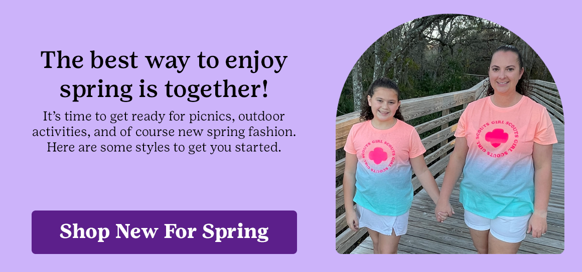The best way to enjoy spring is together! It’s time to get ready for picnics, outdoor activities, and of course new spring fashion. Here are some styles to get you started.