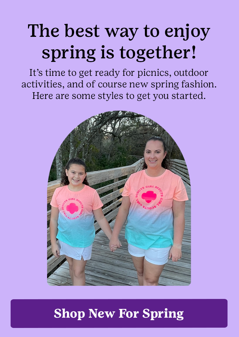 The best way to enjoy spring is together! It’s time to get ready for picnics, outdoor activities, and of course new spring fashion. Here are some styles to get you started.