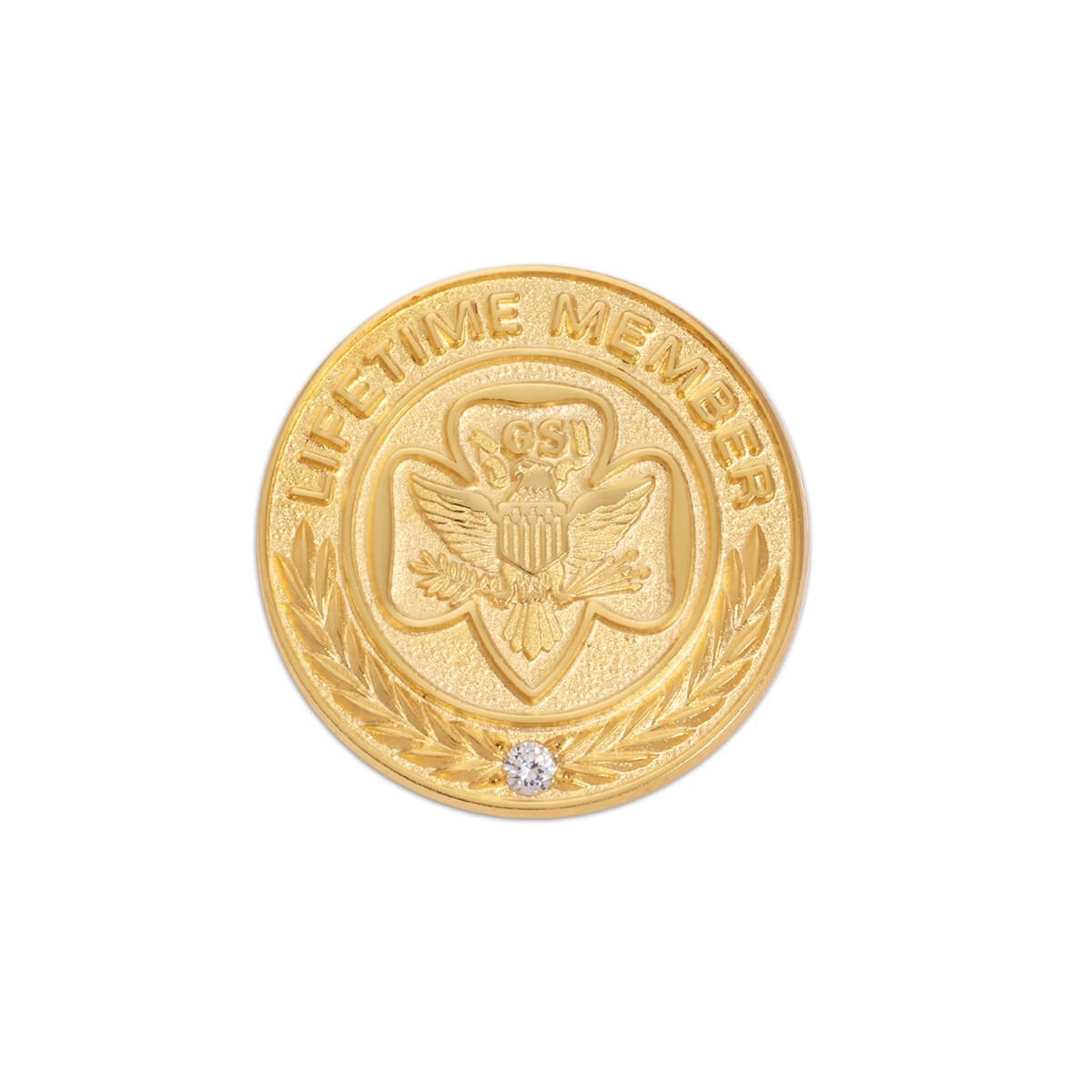 Girl Scout Lifetime Traditional Membership Pin