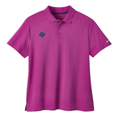 Ruby Trefoil Polo Shirt