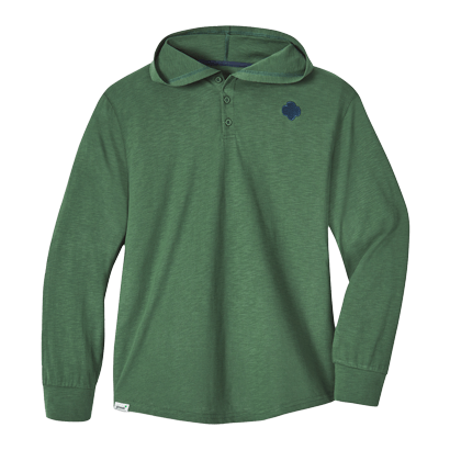 Henley Hoodie T-Shirt