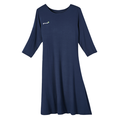 Three-Quarter Sleeve Knit Dress