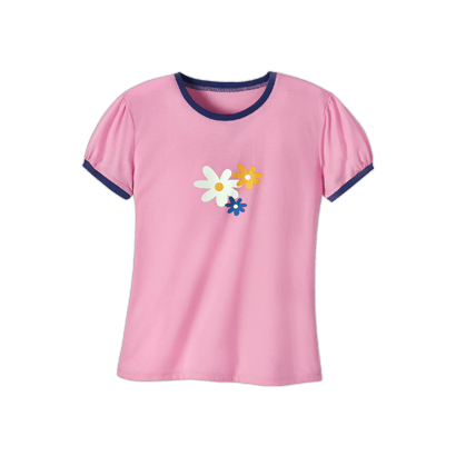 Daisy Puff Sleeve T-Shirt