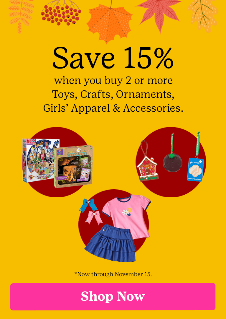 Girl Scout Shop | Girl Scout Uniforms, Program, Outdoor Gear and More!