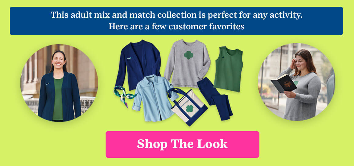 This adult mix and match collection is perfect for any activity. Here are a few customer favorites. Shop the look