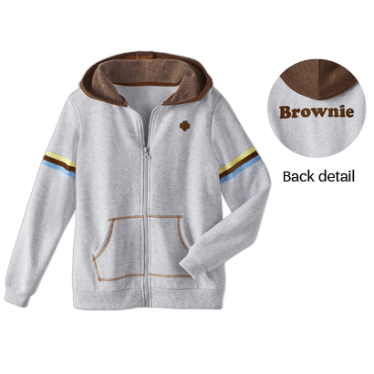 Brownie Zip-Up Hoodie