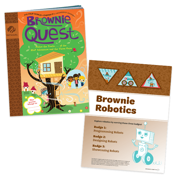 Girl Scout Brownie program materials