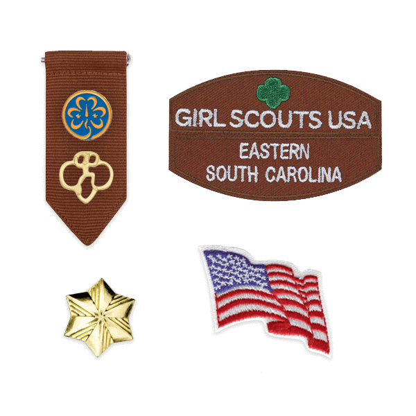 Girl Scout Brownie select insignia