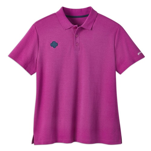 ruby trefoil polo adult