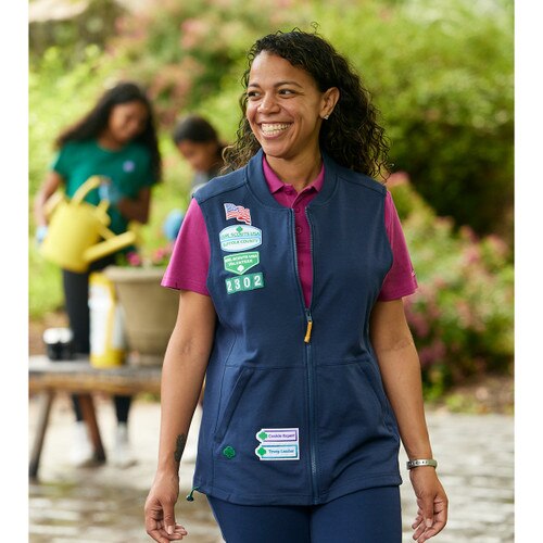 Official Adult Recycled Vest Girl Scout Shop