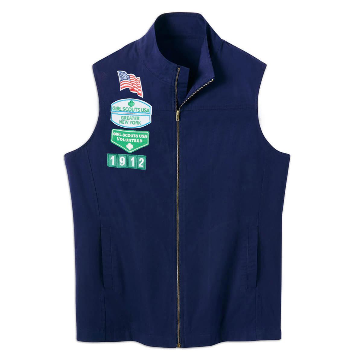 Girl Scouts Official Navy Vest