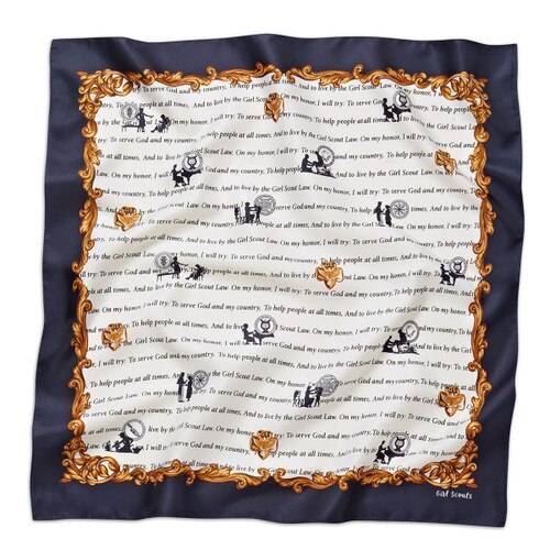 Official Girl Scout Promise Scarf