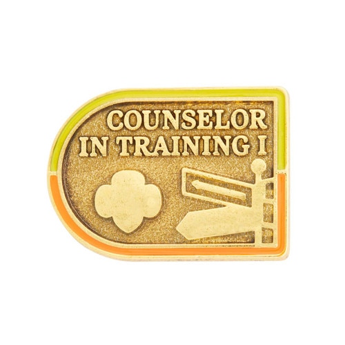 Conference Training Pin Counselor in Training I Award Pin | Girl Scout Shop