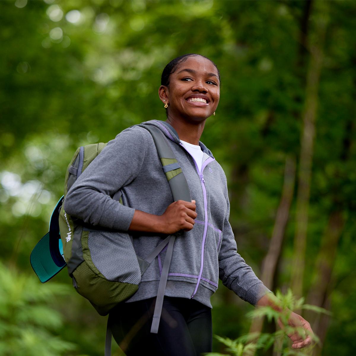 Charcoal Zip-Up Hoodie | Girl Scout Shop
