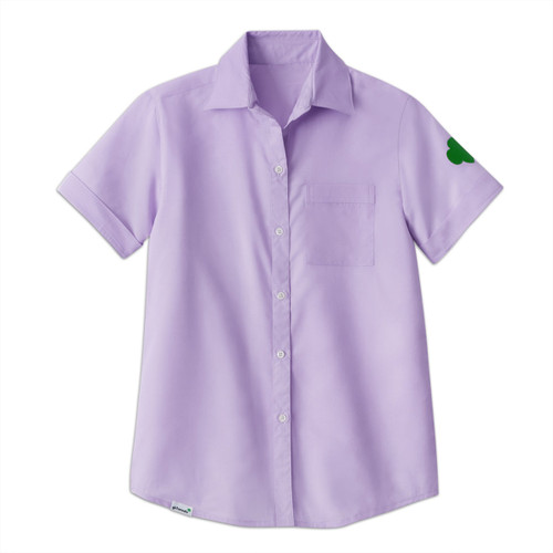 Lilac Chambray Camp Shirt