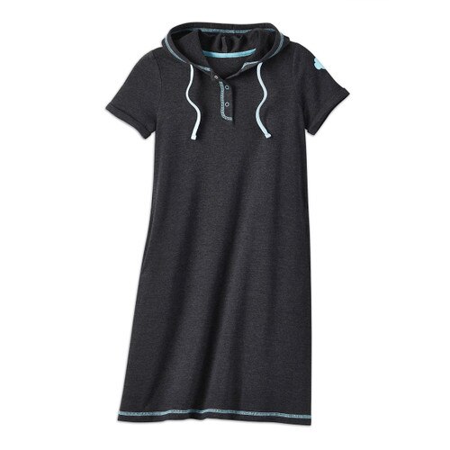 henley hoodie dress