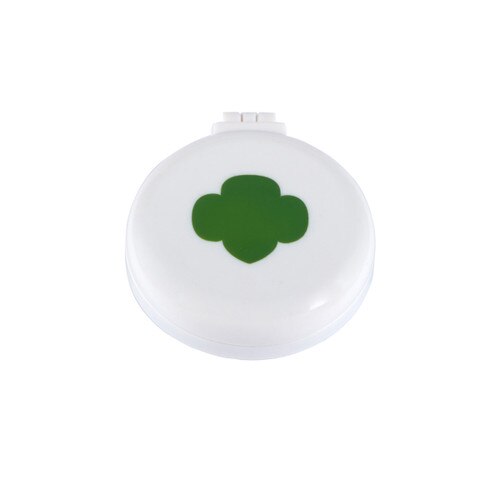 hair brush with compact