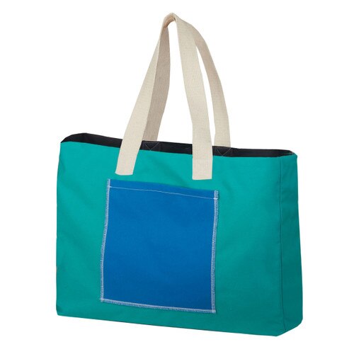 upcycled large lined carry all