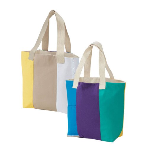 girl scout upcycled tote bag