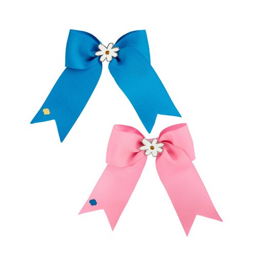 daisy grosgrain bow set