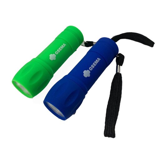 GSEMA Rubberized COB Flashlight