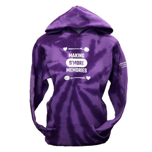 GSEMA Youth Purple Tie-Dye Hoodie