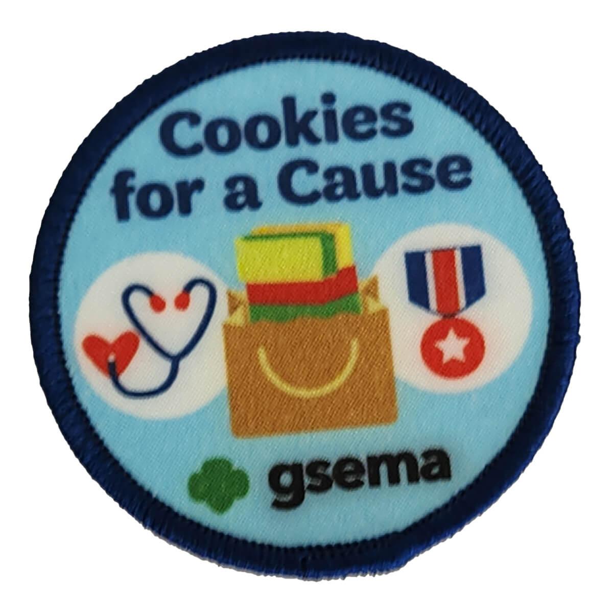 GSEMA Patch Cookies for a Cause Girl Scout Shop