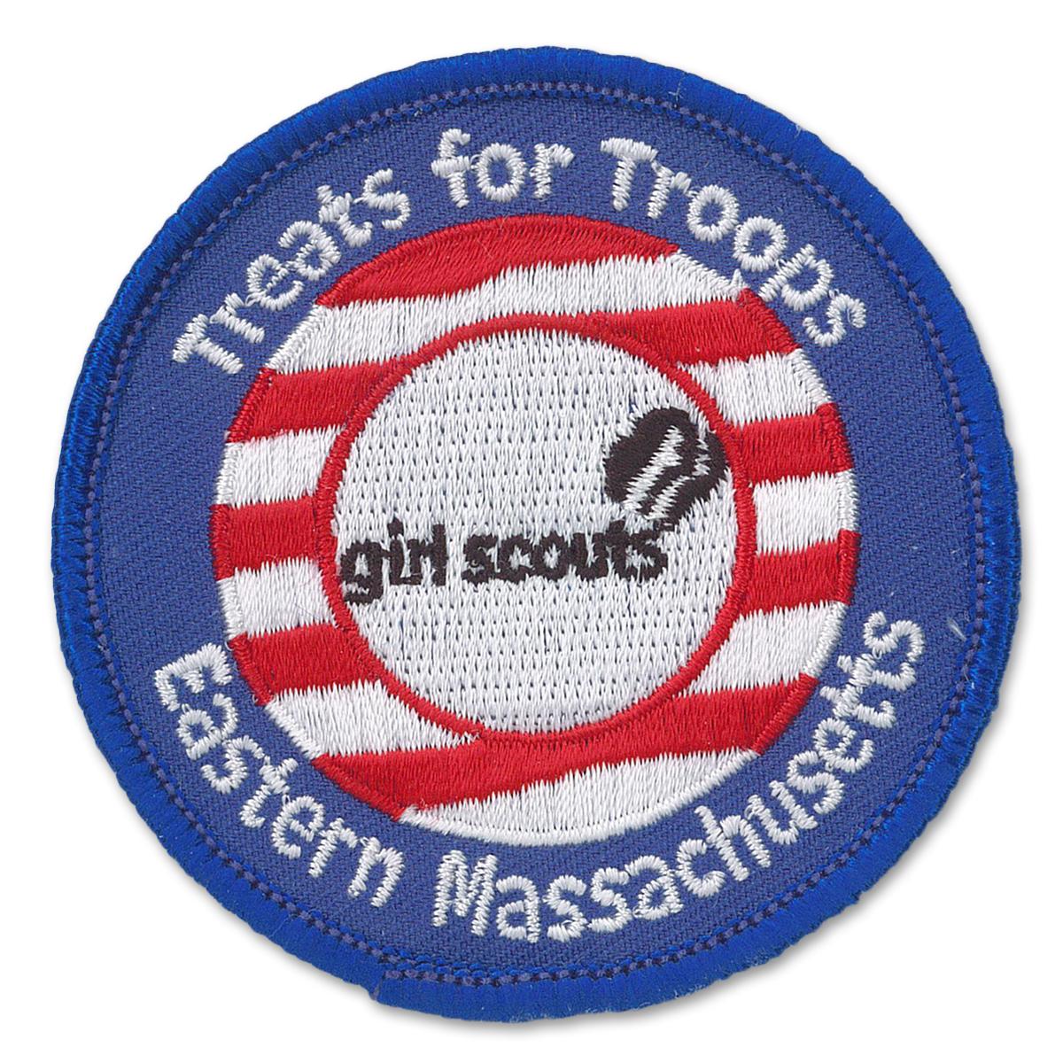 GSEMA Treats for Troops Patch Girl Scout Shop