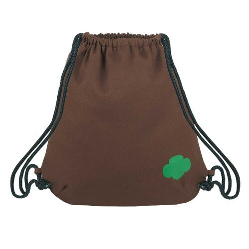 upcycled drawstring mini backpack