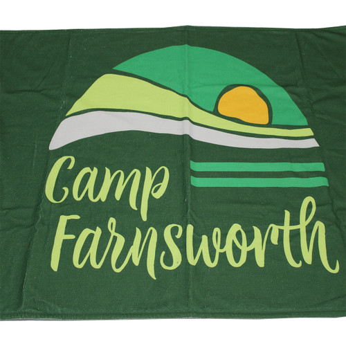 Camp Farnsworth Green Towel