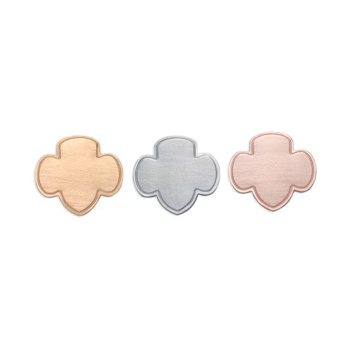 Magnetic Brooch Set Metallic