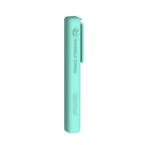 Straws fit in silicone case