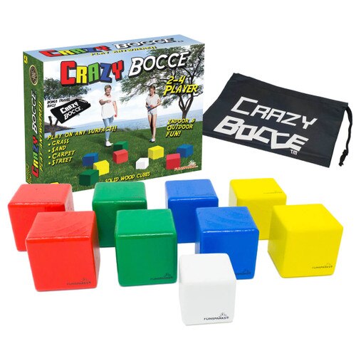Crazy Cube Bocce Game Set