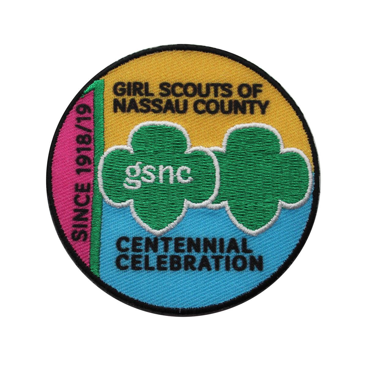 GSNC CENTENNIAL COLLECTOR PATCH Girl Scout Shop