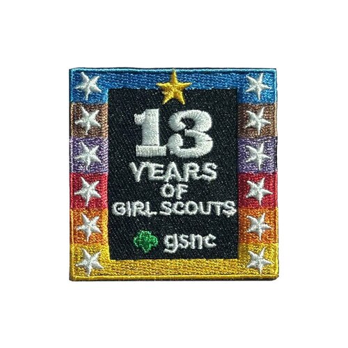 GSNC 13 Years of Girl Scouts