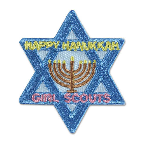 Happy Hanukkah Sew-On Patch
