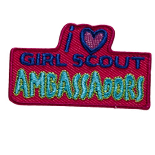 I Love GS Ambassadors Sew On Fun Pa