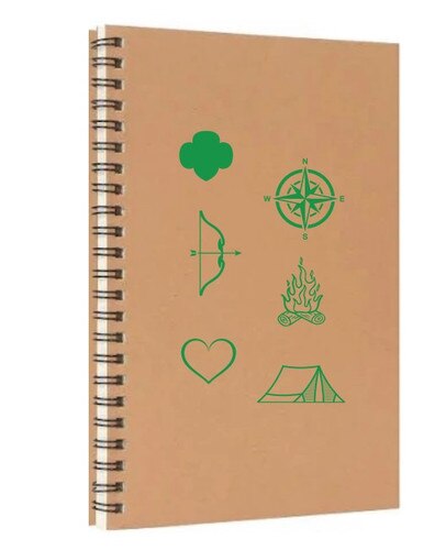 Gsg Notebook GSSNE SPIRAL NOTEBOOK | Girl Scout Shop