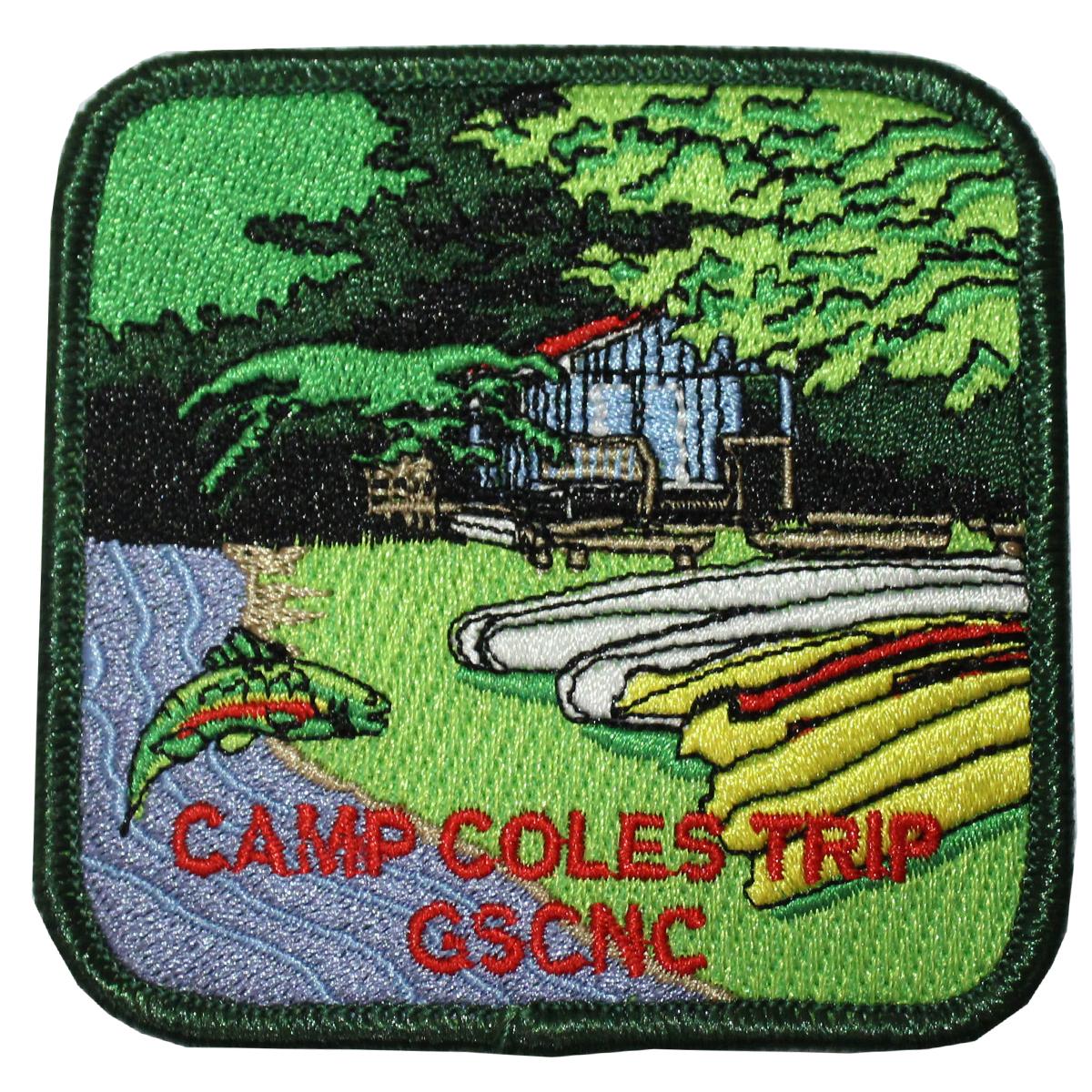 GSCNC Camp Coles Trip Patch Girl Scout Shop