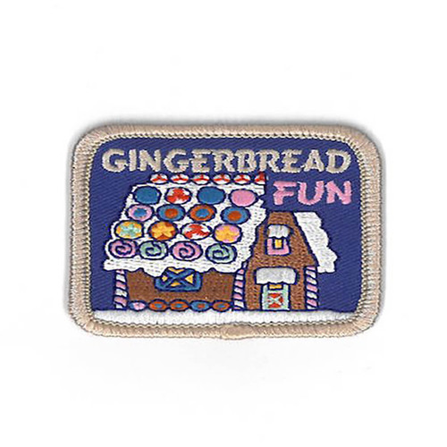 GSCM Gingerbread House Patch