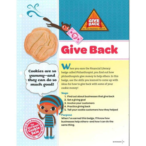 GSOH Brownie Give Back Badge Requir