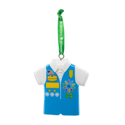 Girl Scout Daisy Vest Ornament