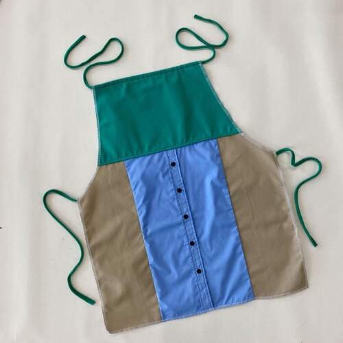 girl scout upcycled apron