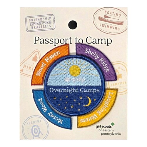 GSEP Passport to Camp Patch Set