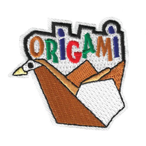GSWPA Origami Iron-On Fun Patch