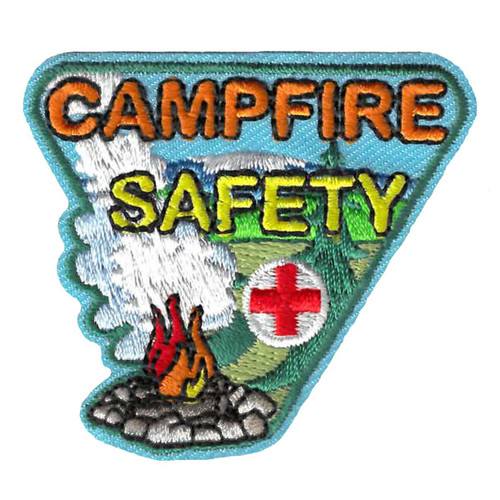 GSWPA Campfire Safety Iron-On Fun P