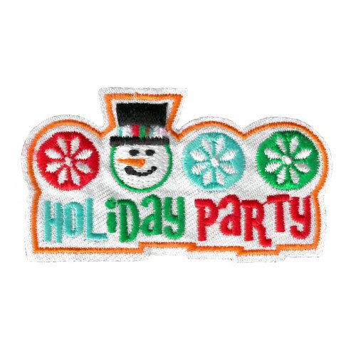 GSWPA Holiday Party Iron-On Fun Patch