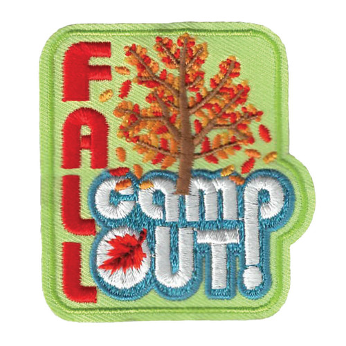 GSWPA Fall Camp Out Iron-On Fun Pat