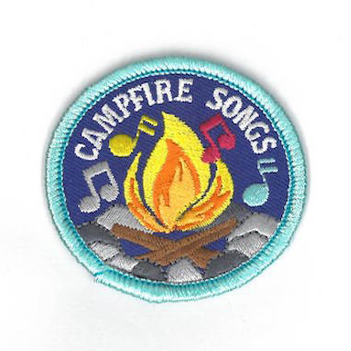 GSCM Campfire Songs Patch Girl Scout Shop