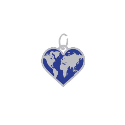 GSCCC Earth Heart Charm
